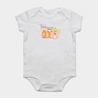 Bountiful Gratitude: Thanksgiving Day Celebration Baby Bodysuit